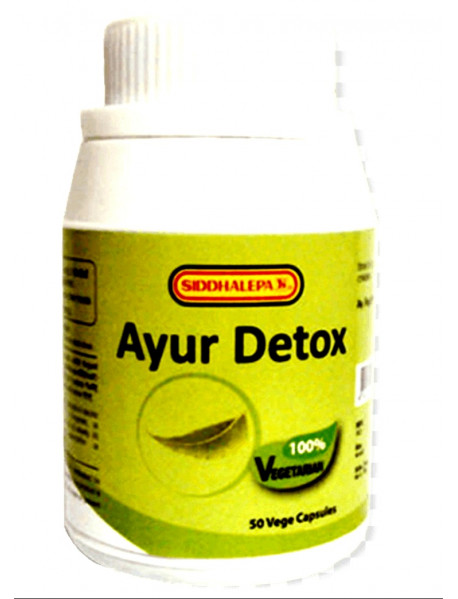 Siddhalepa Ayur Detox 50 vege capsules 