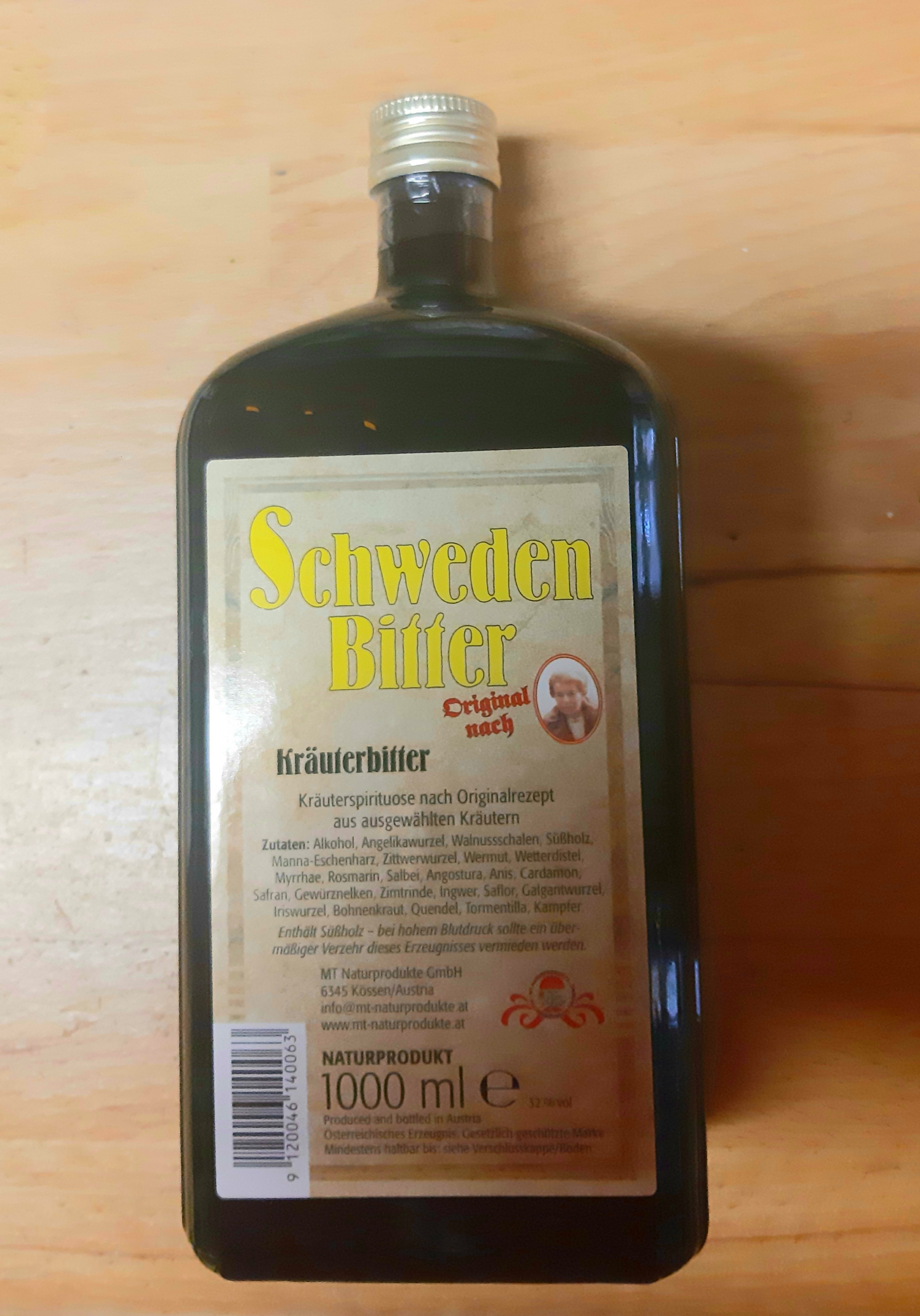 Švédske kvapky Mária Treben originál 1000 ml